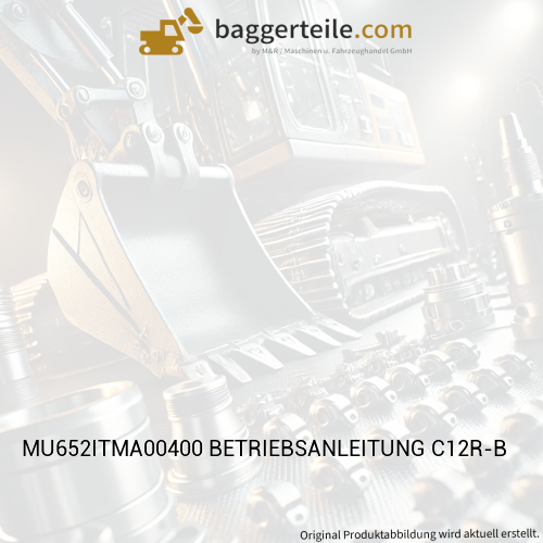 MU652ITMA00400 BETRIEBSANLEITUNG C12R-B