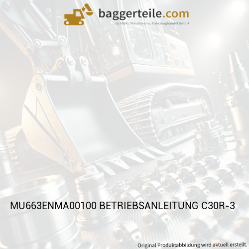 MU663ENMA00100 BETRIEBSANLEITUNG C30R-3