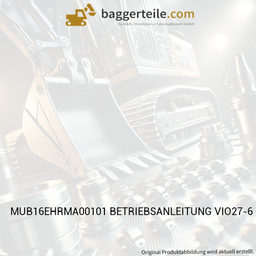 MUB16EHRMA00101 BETRIEBSANLEITUNG VIO27-6 CBU