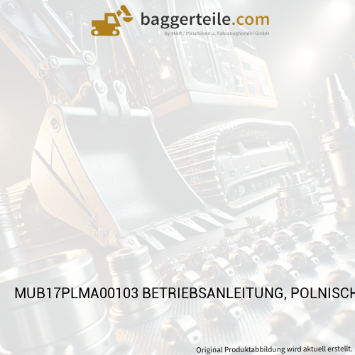 MUB17PLMA00103 BETRIEBSANLEITUNG, POLNISCH