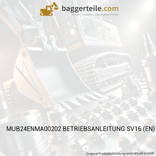 MUB24ENMA00202 BETRIEBSANLEITUNG SV16 (EN)