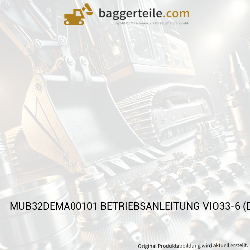 MUB32DEMA00101 BETRIEBSANLEITUNG VIO33-6 (DE)