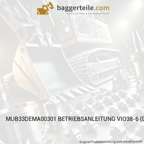 MUB33DEMA00301 BETRIEBSANLEITUNG VIO38-6 (DE)