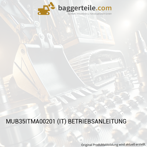 MUB35ITMA00201 (IT) BETRIEBSANLEITUNG