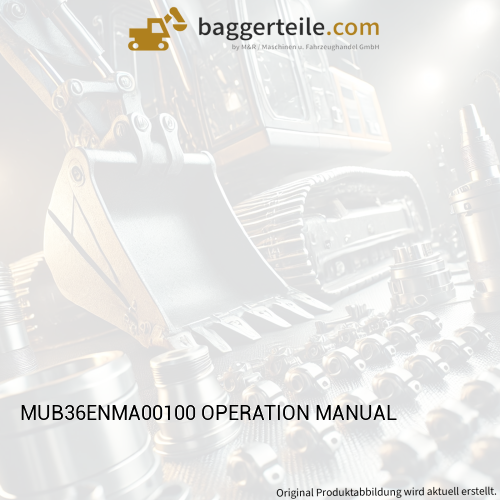 MUB36ENMA00100 OPERATION MANUAL