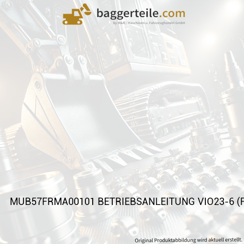 MUB57FRMA00101 BETRIEBSANLEITUNG VIO23-6 (FR)