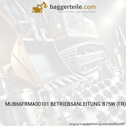MUB66FRMA00101 BETRIEBSANLEITUNG B75W (FR)