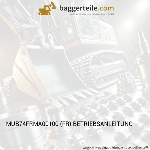 MUB74FRMA00100 (FR) BETRIEBSANLEITUNG