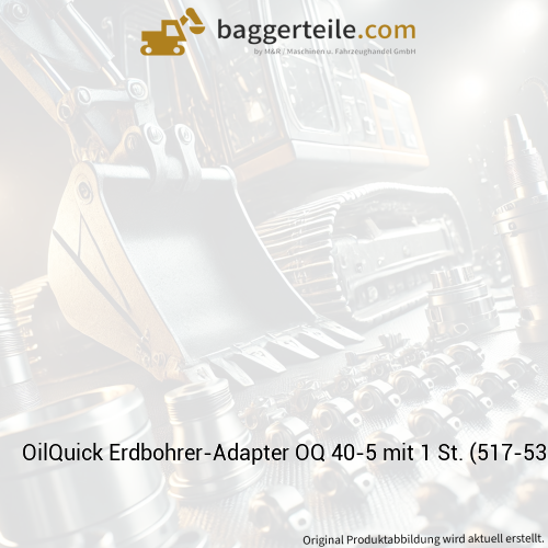 OilQuick Erdbohrer-Adapter OQ 40-5 mit 1 St. (517-535)