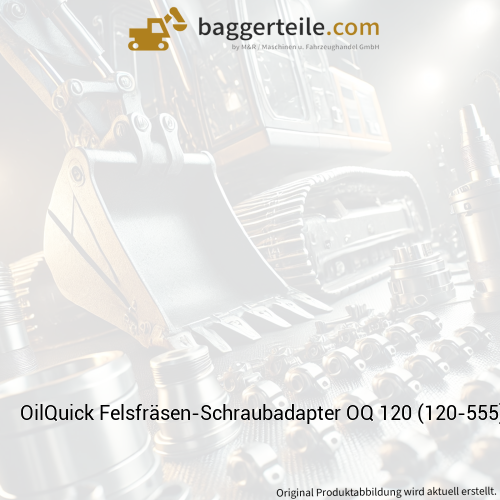 OilQuick Felsfräsen-Schraubadapter OQ 120 (120-555)