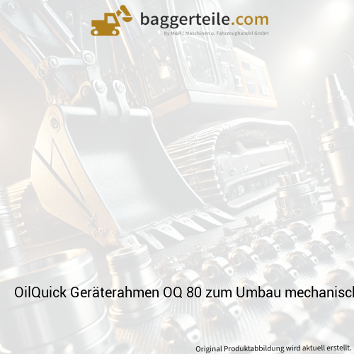OilQuick Geräterahmen OQ 80 zum Umbau mechanischer Anbaugeräte (512-000)