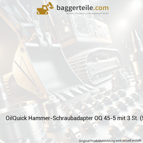 OilQuick Hammer-Schraubadapter OQ 45-5 mit 3 St. (516-520)