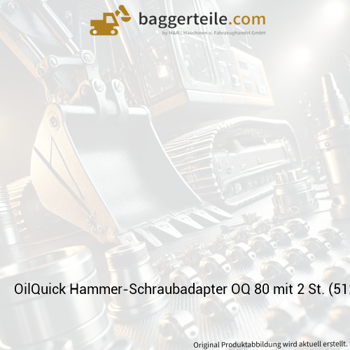 OilQuick Hammer-Schraubadapter OQ 80 mit 2 St. (512-522)