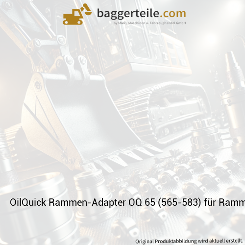 OilQuick Rammen-Adapter OQ 65 (565-583) für Rammen mit 3 Anschlüssen