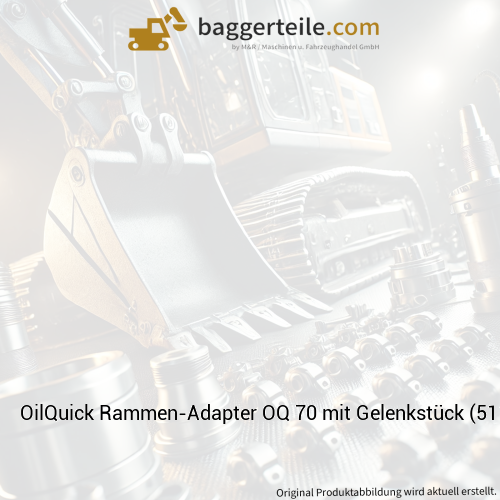 OilQuick Rammen-Adapter OQ 70 mit Gelenkstück (511-585)