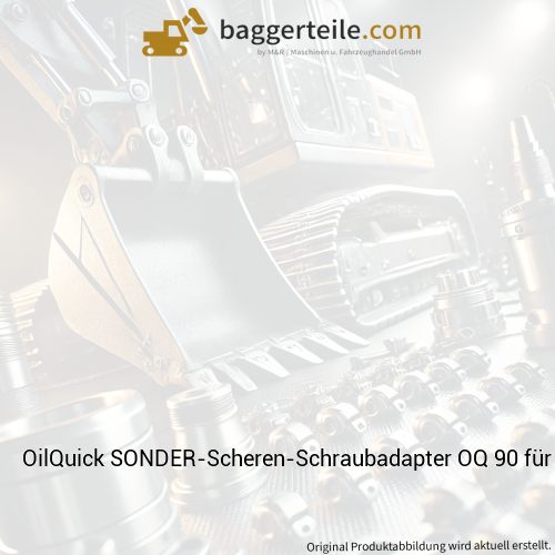 OilQuick SONDER-Scheren-Schraubadapter OQ 90 für Verachtert Schere VTC 60/MP40 (50744VA02)