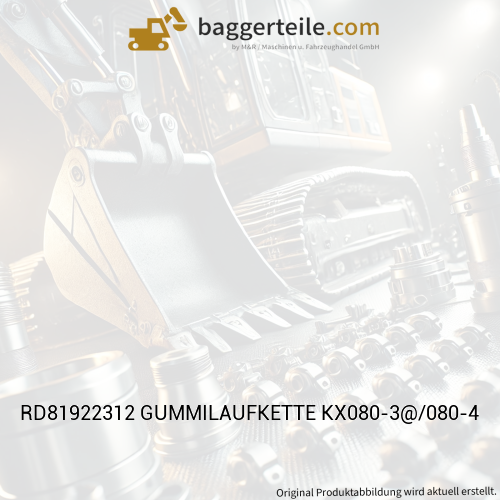 RD81922312 GUMMILAUFKETTE KX080-3@/080-4