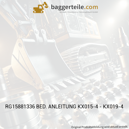 RG15881336 BED. ANLEITUNG KX015-4 - KX019-4