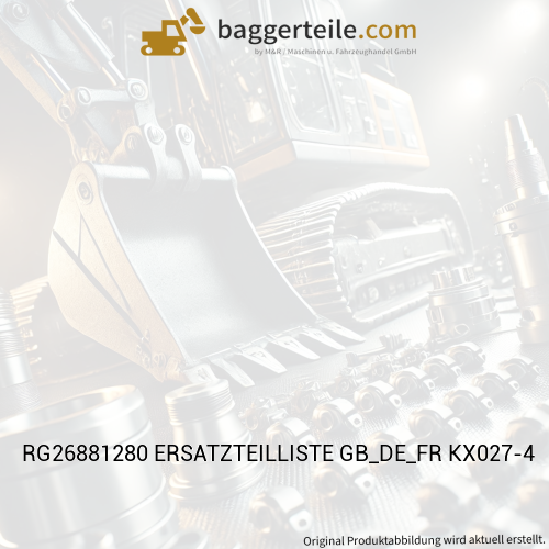 RG26881280 ERSATZTEILLISTE GB_DE_FR KX027-4