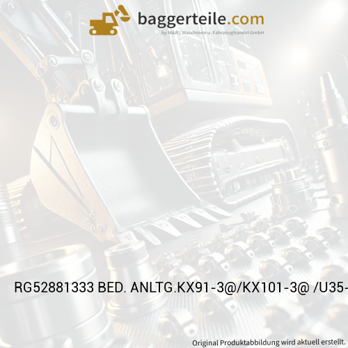 RG52881333 BED. ANLTG.KX91-3@/KX101-3@ /U35-3@