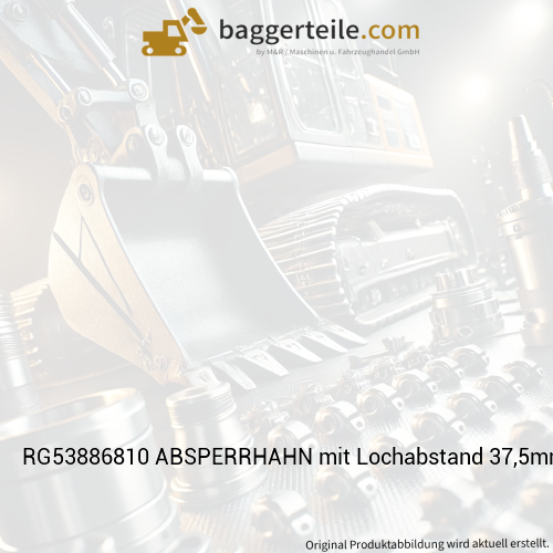 RG53886810 ABSPERRHAHN mit Lochabstand 37,5mm