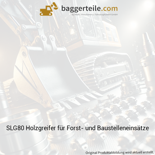 SLG80 Holzgreifer für Forst- und Baustelleneinsätze