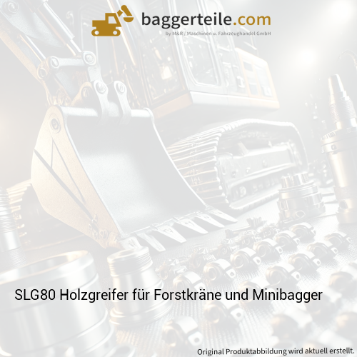 SLG80 Holzgreifer für Forstkräne und Minibagger