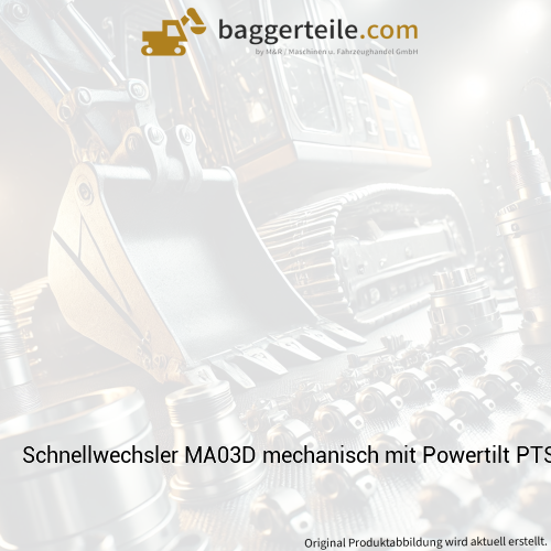 Schnellwechsler MA03D mechanisch mit Powertilt PTS 030 bis 3,2 t