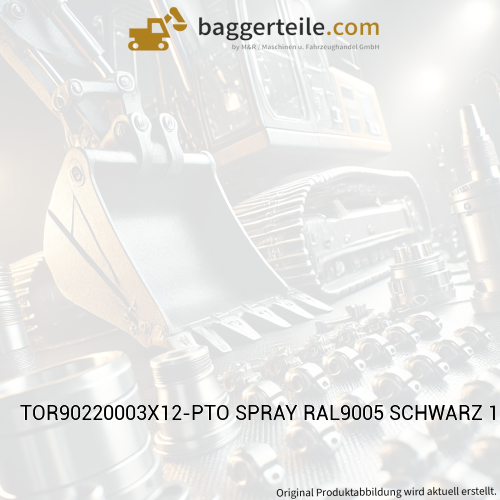 TOR90220003X12-PTO SPRAY RAL9005 SCHWARZ 12x 0,4L