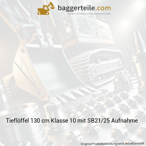 Tieflöffel 130 cm Klasse 10 mit SB21/25 Aufnahme