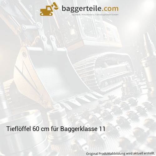 Tieflöffel 60 cm für Baggerklasse 11