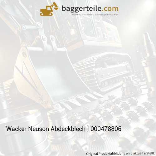 Wacker Neuson Abdeckblech 1000478806
