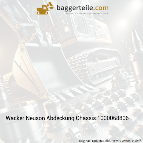 Wacker Neuson Abdeckung Chassis 1000068806