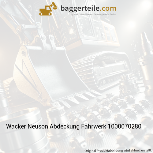 Wacker Neuson Abdeckung Fahrwerk 1000070280