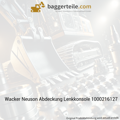 Wacker Neuson Abdeckung Lenkkonsole 1000216127