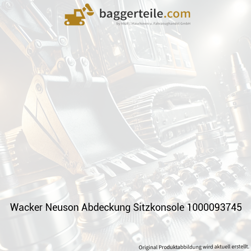 Wacker Neuson Abdeckung Sitzkonsole 1000093745