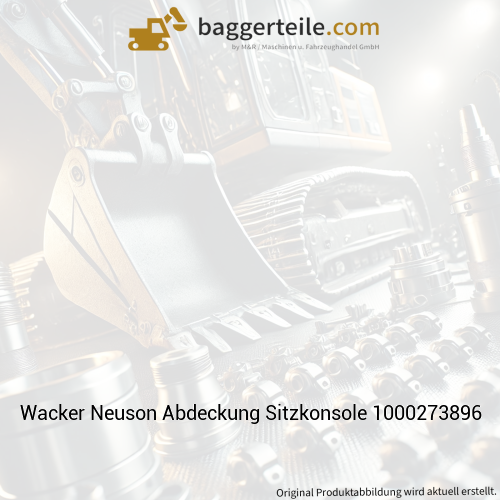 Wacker Neuson Abdeckung Sitzkonsole 1000273896