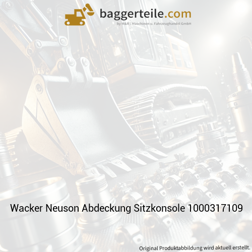 Wacker Neuson Abdeckung Sitzkonsole 1000317109