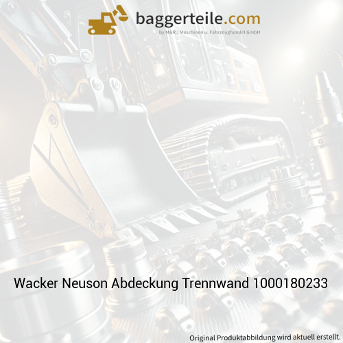 Wacker Neuson Abdeckung Trennwand 1000180233