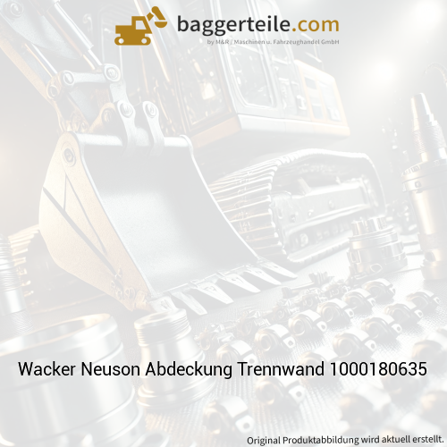 Wacker Neuson Abdeckung Trennwand 1000180635