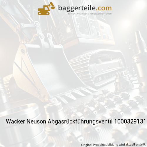Wacker Neuson Abgasrückführungsventil 1000329131