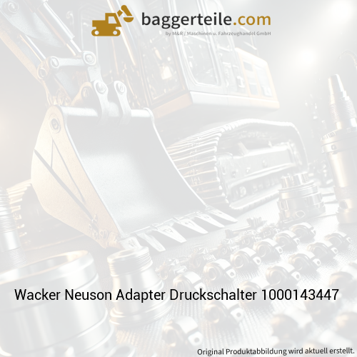 Wacker Neuson Adapter Druckschalter 1000143447