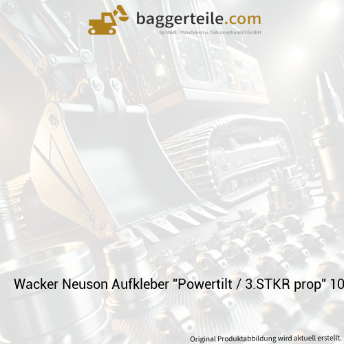 Wacker Neuson Aufkleber 