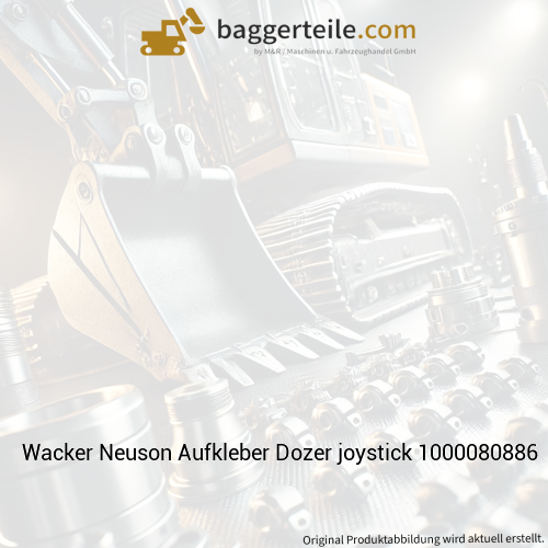 Wacker Neuson Aufkleber Dozer joystick 1000080886