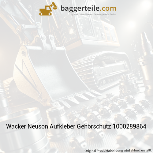 Wacker Neuson Aufkleber Gehörschutz 1000289864