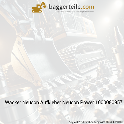 Wacker Neuson Aufkleber Neuson Power 1000080957