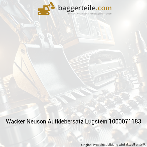 Wacker Neuson Aufklebersatz Lugstein 1000071183