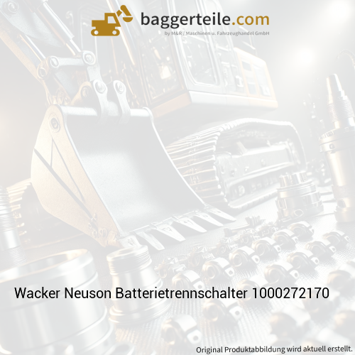 Wacker Neuson Batterietrennschalter 1000272170
