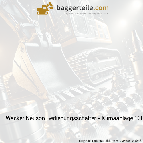 Wacker Neuson Bedienungsschalter - Klimaanlage 1000363280