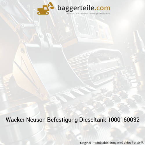 Wacker Neuson Befestigung Dieseltank 1000160032